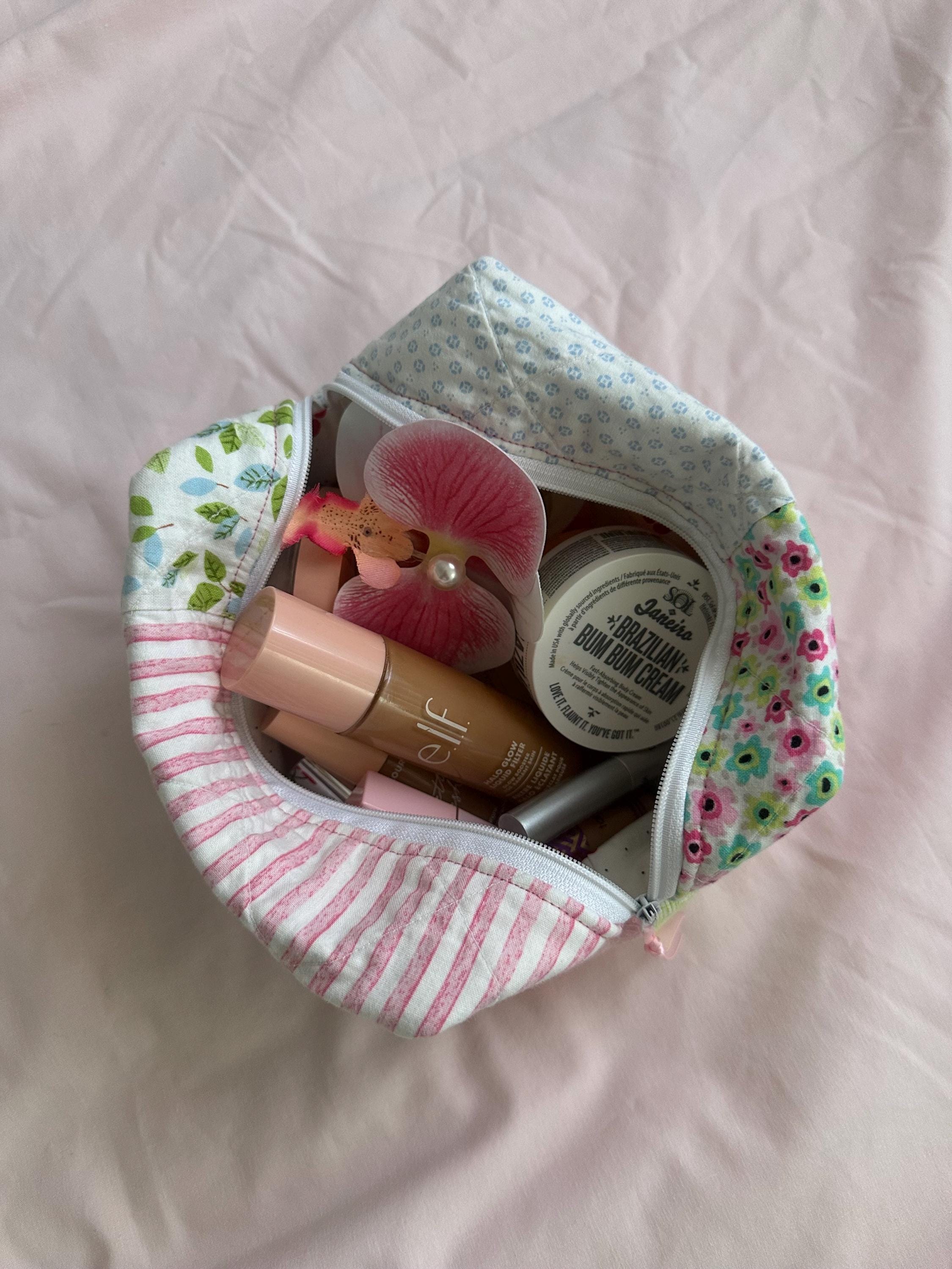 Quilted Makeup Bag - Etsy
