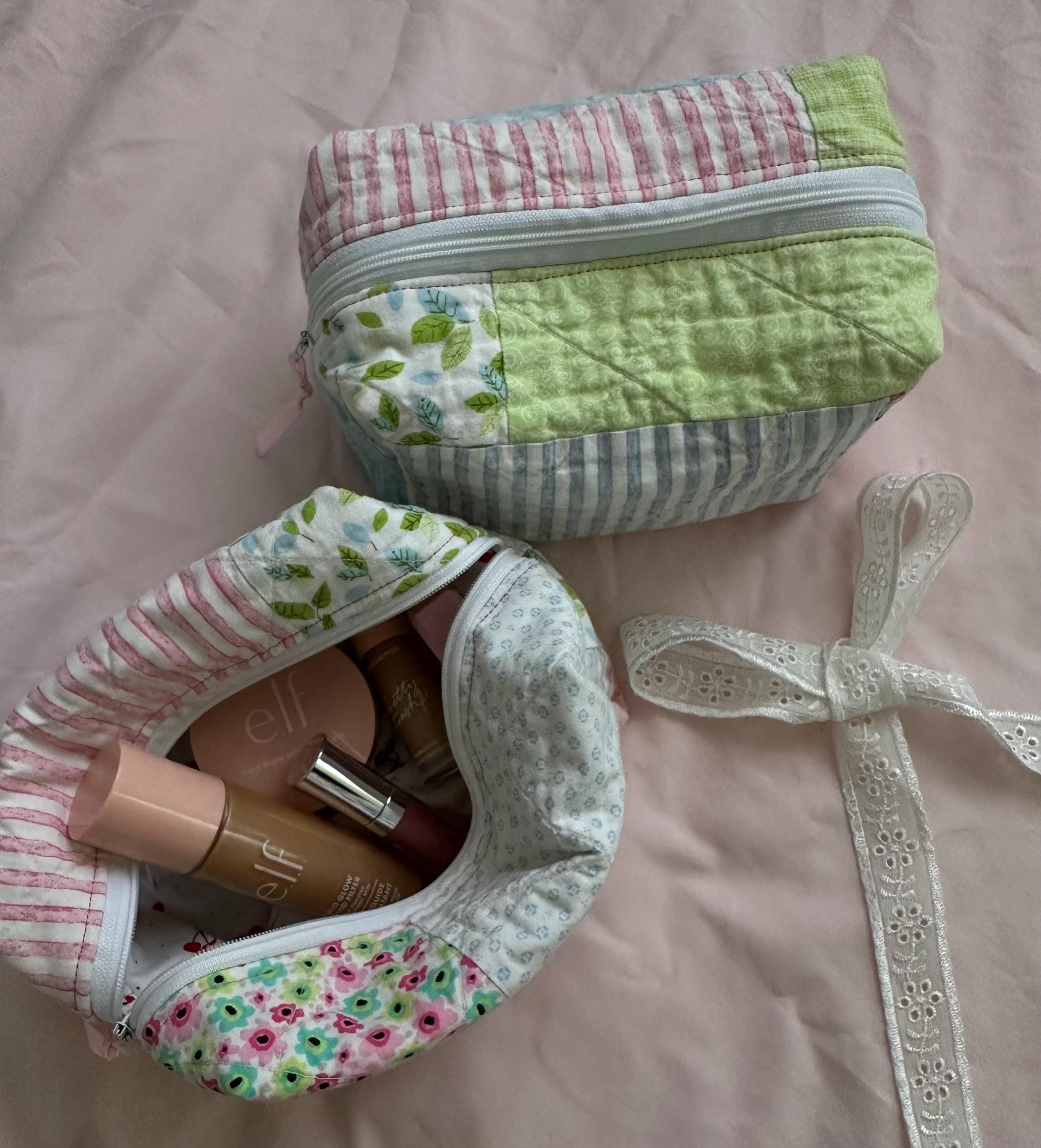 Quilted Makeup Bag - Etsy