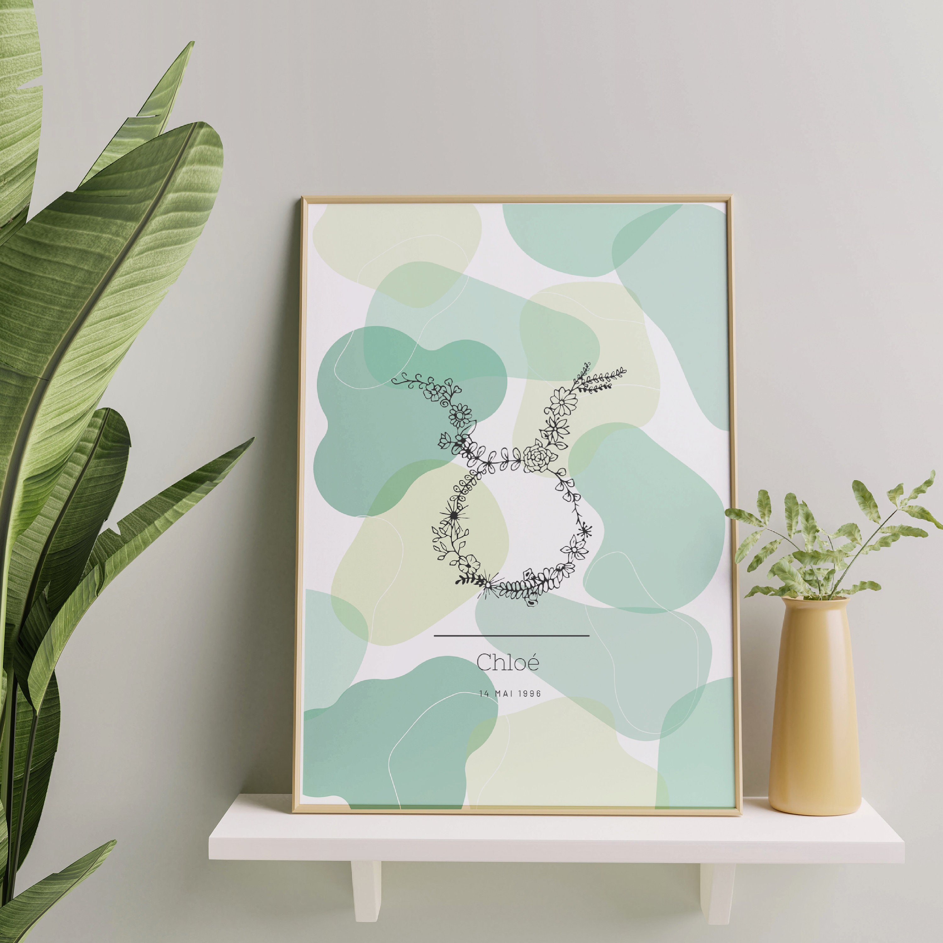 Affiche Signe Astro Personnalisable