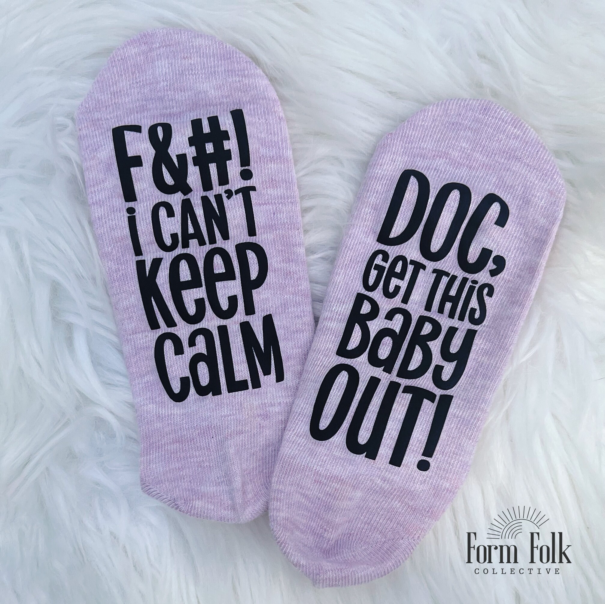 Funny Pregnancy Socks Labor Delivery Socks Maternity Baby Etsy