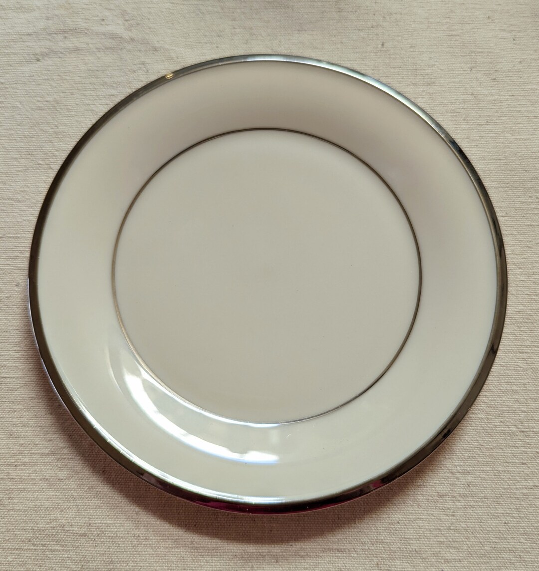 Lenox Solitaire 10.75 Dinner Plates Fine Bone China Etsy