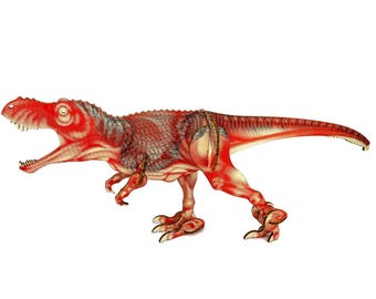 Tyrannosaurus Rex Lazer Cut Wood Toy | Dinosaur Puzzle Assembly for Kids