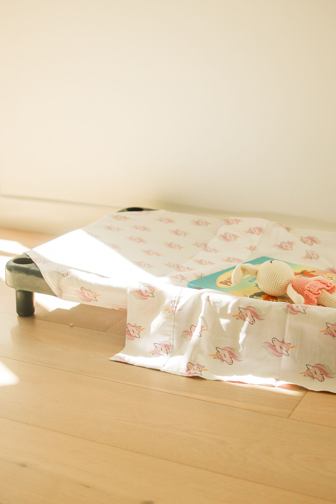 Kindy Sheets, Daycare Sheets, Stacker Bed Sheets, Sheet Set Unicorns