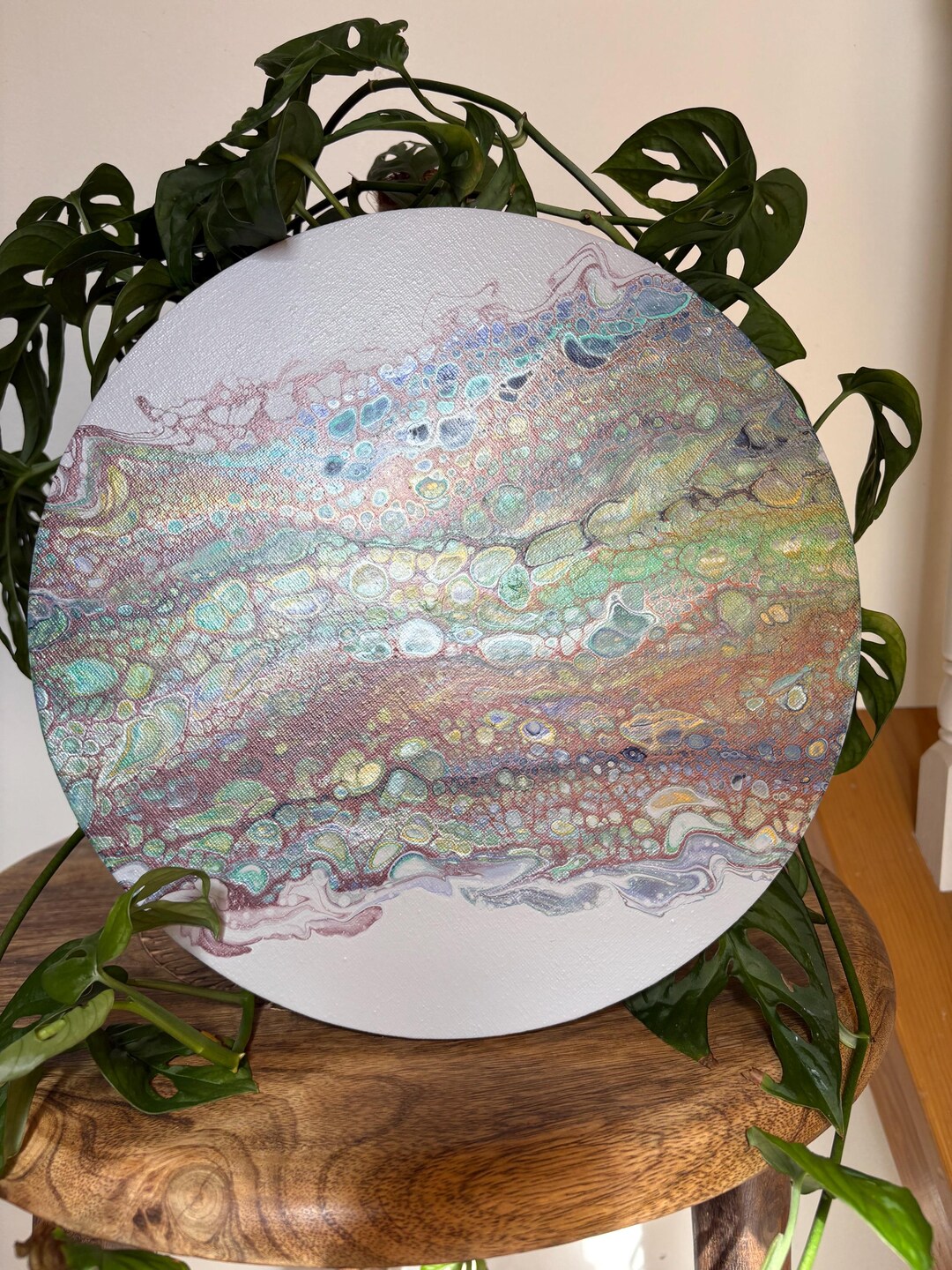 Curated visual reference: Gallery Detail: Hand Painted Acrylic Art