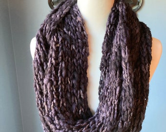 Merino wool infinity scarf