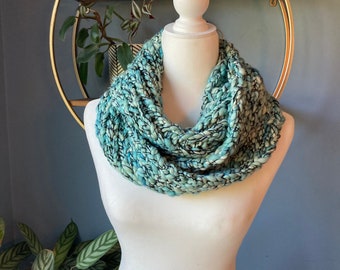 Merino wool infinity  scarf