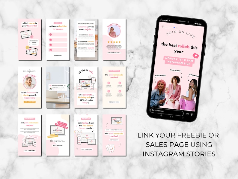 Launch Templates. Course Launch Instagram. Course Creator. Course Marketing. Course Template. Course Mockup. Coaching Templates. image 6