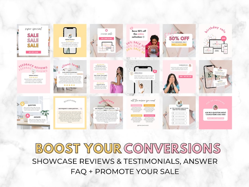 Launch Templates. Course Launch Instagram. Course Creator. Course Marketing. Course Template. Course Mockup. Coaching Templates. image 3