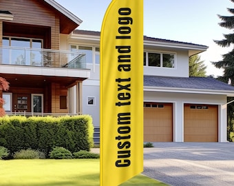 Custom Flags – Indoor  Outdoor Commercial Advertising Banners | Print Your Logo, Design & Personalized Feather Flags