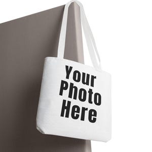 Custom Tote Bag - Personalized with Your Text, Logo, or Image - Perfect Gift for Mom & Grandma - Ideal for Trade Shows and Shopping!