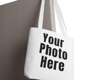 Custom Photo Tote Bag: Personalized Text, Logo, or Image