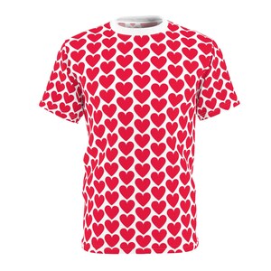 Red Heart Shirt Men