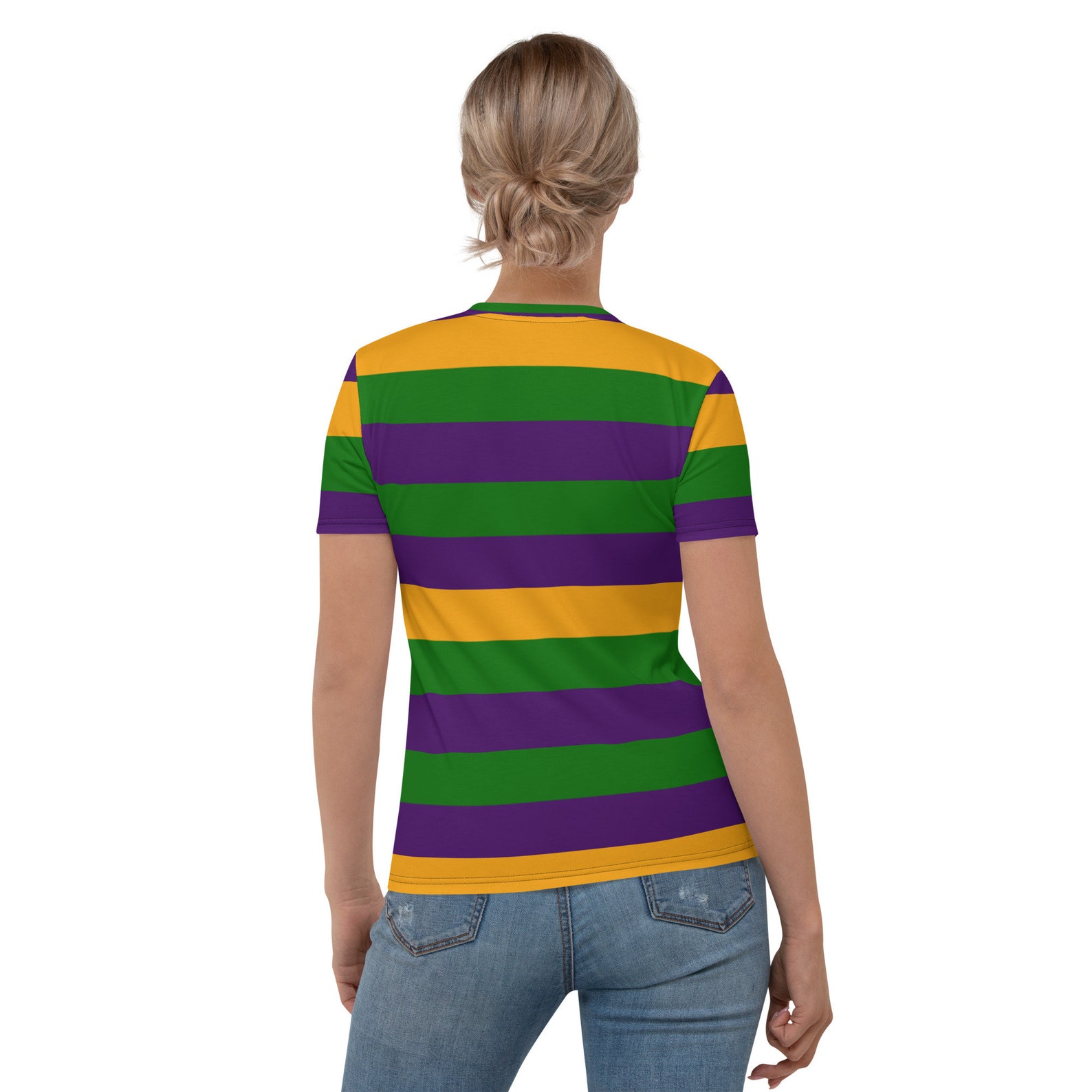 mardi gras striped shirt toddler