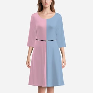 Pastel Midi Dress - Etsy Pastel Midi Dress - Etsy