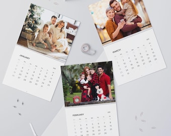 Calendario de viaje de pared 2027, calendario ilustrado para viajeros, calendario de aventuras de 12 meses, regalo para amantes de los viajes, decoración de pared con paisajes.