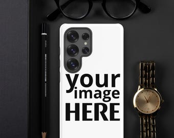 Customizable Galaxy Phone Case: Dual Layer Shockproof Protection