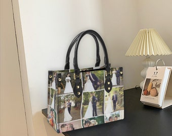 Custom Photo Tote Bag: Personalized Women's Shoulder Bag