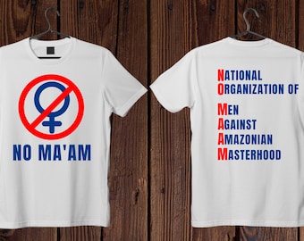 No Ma'am T-Shirt: Married with Children, Al Bundy 90s TV Tee