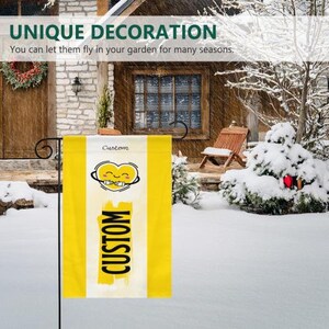 Custom Printed Feather Banner: Double-Sided Advertising Flag 12x18 Inch
