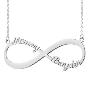 Collier prénom infini personnalisé | Collier prénom infini, Collier prénom infini personnalisé, Collier prénom infini personnalisé, Couple infini
