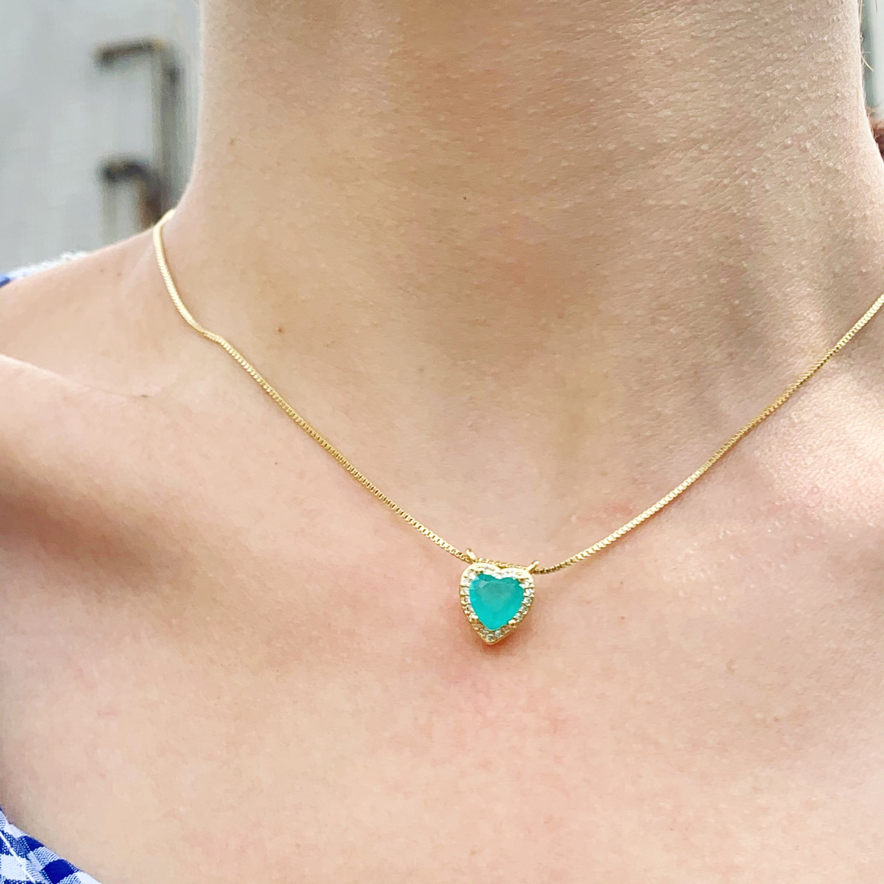 Pietra Di Nascita Ottobre Collana Quarzo Rosa Oro – COEUR DE LION - Foto 5