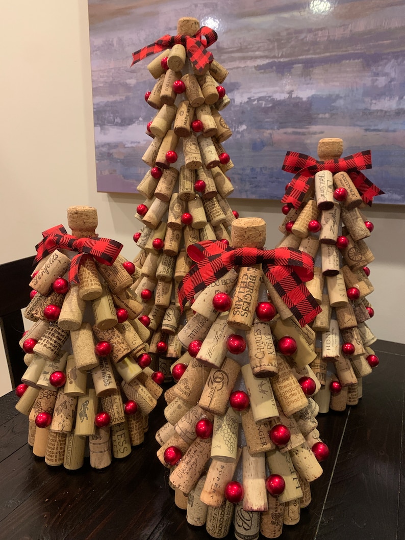 Extralarge Handmade Wine Cork Tree With Free Shipping Etsy