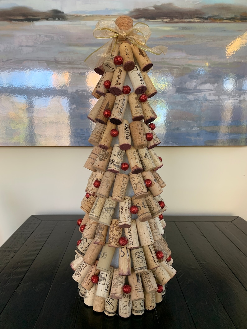 Extralarge Handmade Wine Cork Tree With Free Shipping Etsy
