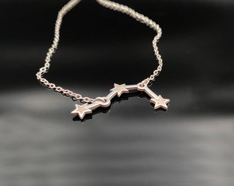 Horoscope Star Necklace Pendant