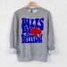 Bills By A Billion Buffalo Sweatshirt, Custom Design Sweatshirt, Buffalo Football Sweatshirt 