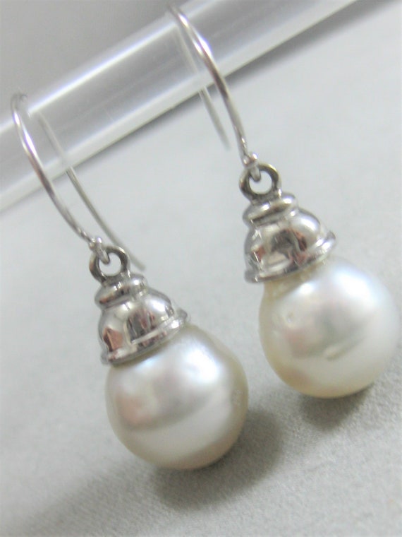 estate natural 11MM x 13MM white SOUTH SEA PEARL … - image 3