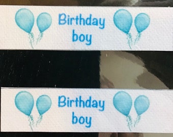 Birthday Boy NG Tube Stickers, Hypoallergenic Medical Tape