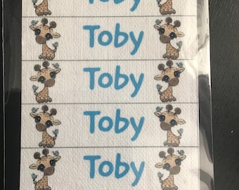 ng tube adhesives,  tape, feeding tube, stickies, personalised Giraffe
