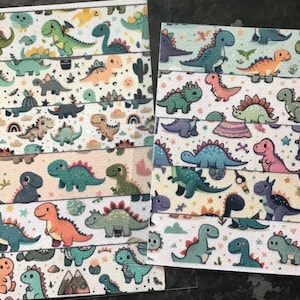 Oszałamiające kleje Ng w tubkach, taśma, rurka do karmienia, Pastel Dino