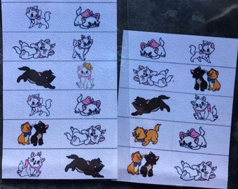 Aristocats NG Tube Stickers: Hypoallergenic Medical Adhesive Strips