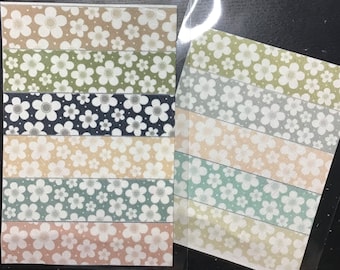 Floral sol neutral NG Tube Adhesive Strips: Hypoallergenic Medical Tape