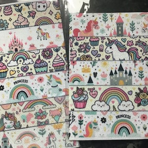 Oszałamiające kleje w tubkach Ng, taśma, rurka do karmienia, babeczka Princess
