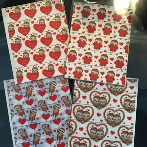 Oszałamiające kleje w tubkach Ng, taśma, tuba do karmienia, 20 pasków Sloth Love