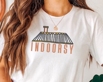 Inomhus-T-shirt|Introvert-T-shirt|Hemmakärlekströja|Vandringströja|Present till introvert|Present till henne|Associal T-shirt|Stanna hemma-T-shirt