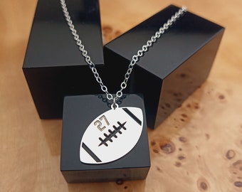 football necklace for boys, football necklace , american football , football pendant , football necklace for women , boys football necklace