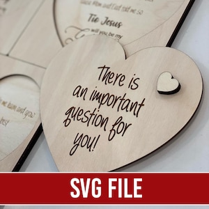 Vuoi essere il mio padrino? Invito per la proposta di matrimonio, file SVG per la proposta di matrimonio, file digitali tagliati al laser, download immediato