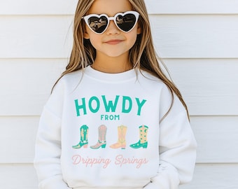 Dripping Springs Texas T Shirt, Cowgirl Sweatshirt, Dripping Springs gift, Dripping Springs Teachers, TEXAS T Shirt
