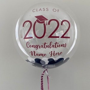 Graduations Balloons, balloons for grad ,class 2023 balloons , graduation decal for balloons high school graduation balloons