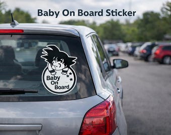 Baby on Board Car Decal, New Mom Gift (4x6 inch)