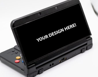 Custom 3d Printed New Nintendo 3DS Faceplate