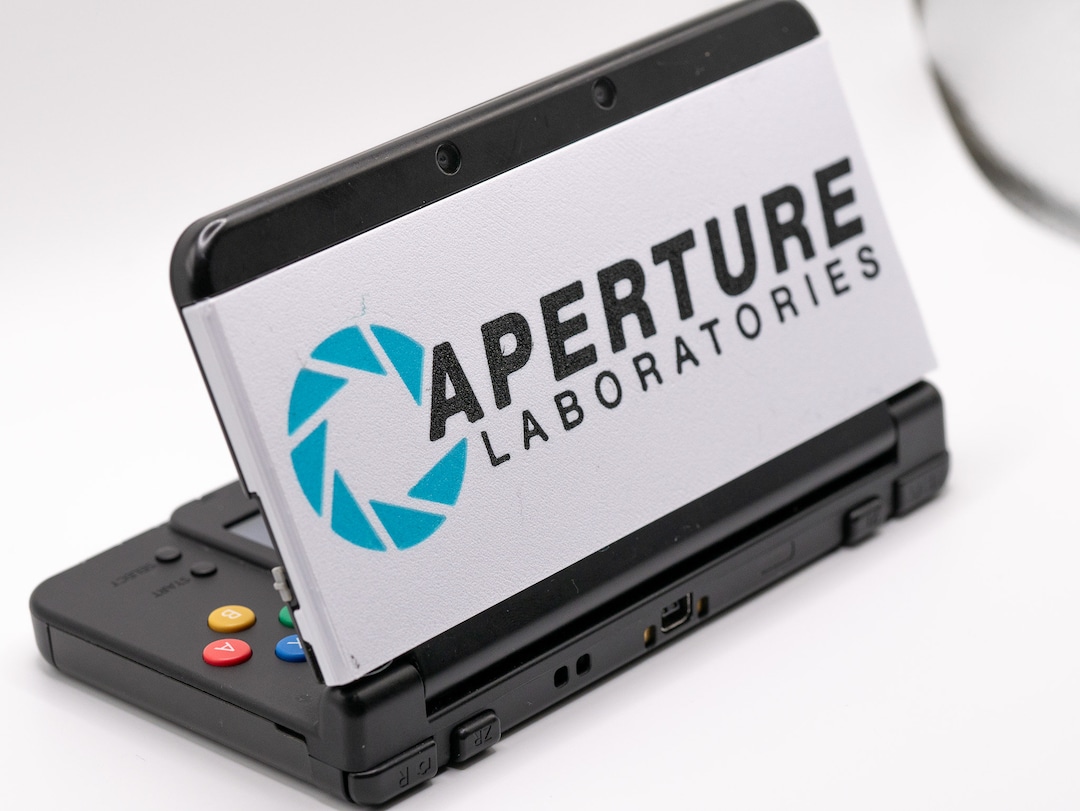 Aperture Science New Nintendo 3ds Faceplate Etsy