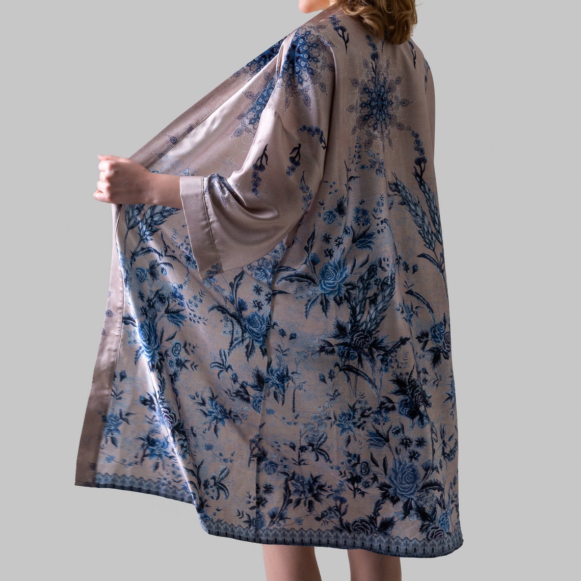 Lavender Kimono Etsy