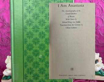 1959 I Am Anastasia: Autobiography of the Grand-Duchess of Russia, 1st Am Ed
