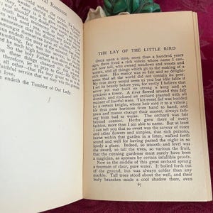 1919 Aucassin & Nicolette by Eugene Mason, Antique Book, Everyman's Library #497 bild 8
