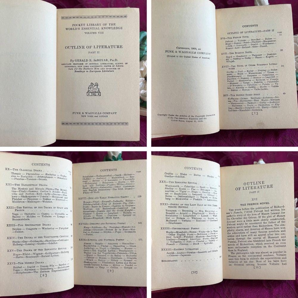 Pocket Library Definition 1929 Pocket Library of the Worlds Essential Knowledge (science, History ...