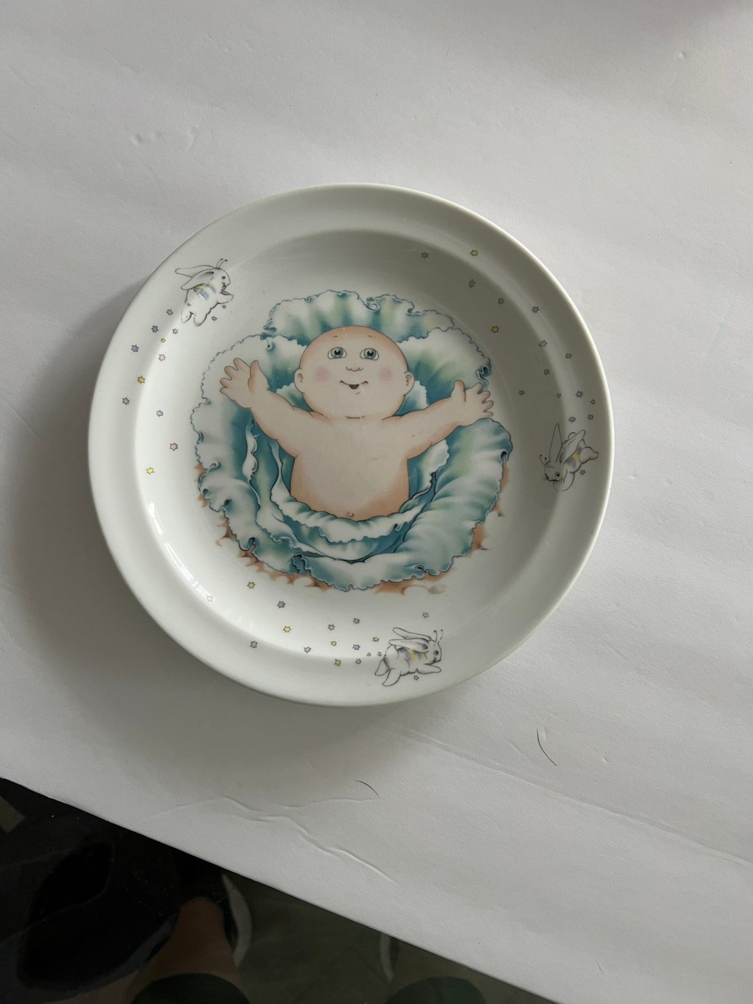 Cabbage Patch Table Cabbage Patch Plate 1984 8 Inch Vintage Plate Featuring the 80’s Must ...